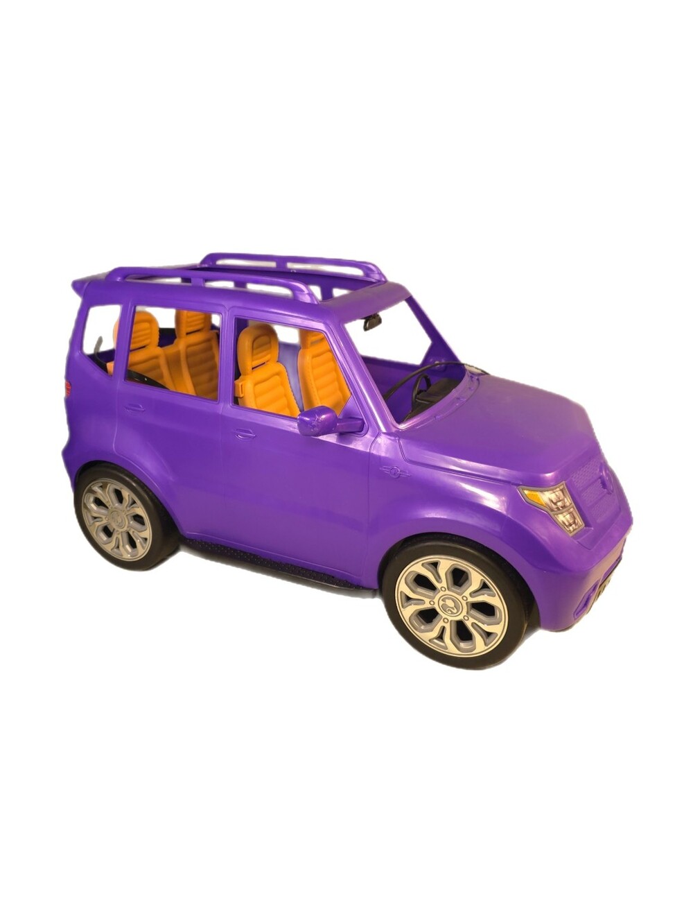 2016 Barbie Doll Cadillac Escalade SUV Car Purple w/ Seat Belts Mattel VGUC